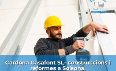 Cardona Casafont SL- construccions i reformes a Solsona.