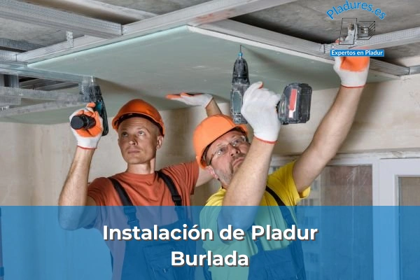 Instalación de pladur en Burlada