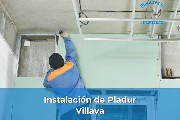 Instalación de pladur en Villava