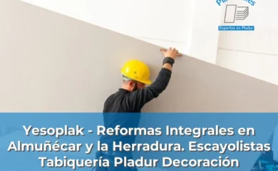 Yesoplak - Reformas Integrales en Almuñécar y la Herradura. Escayolistas Tabiquería Pladur Decoración